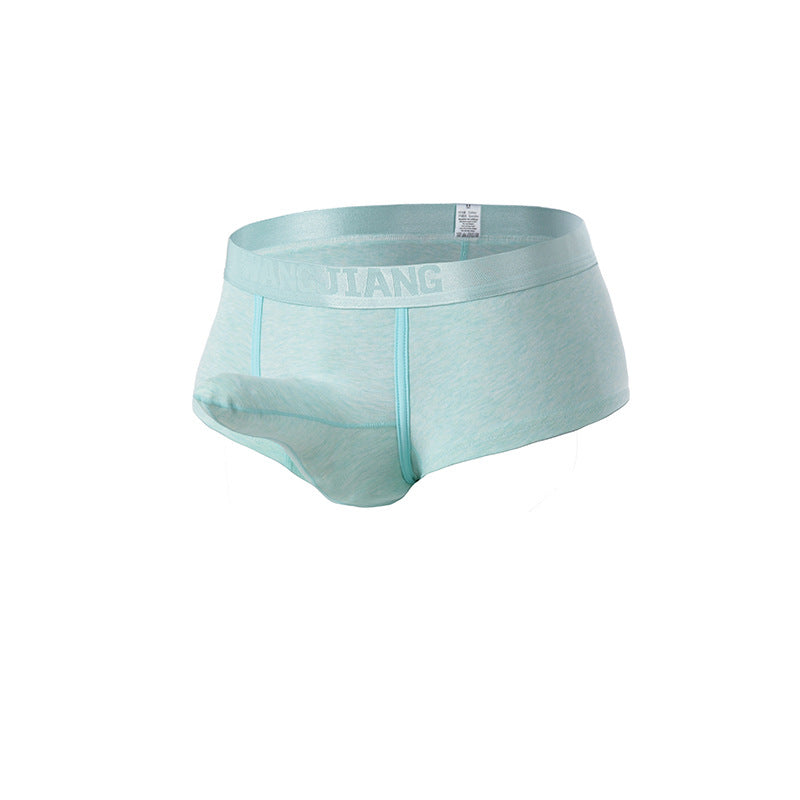 Sweat-absorbent Breathable Cotton Dual Pouch Men’s Brief