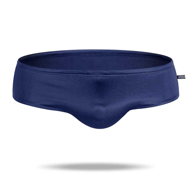 Sexy Mens Solid Contour Pouch Bikini Swimsuit - versaley