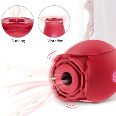 Rose Suctional Vibrator