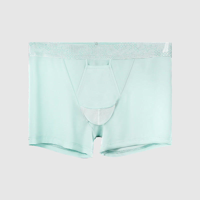 2025 Newest Ice Silk Breathable  Separated Men's Boxer Brief