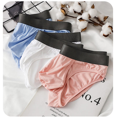 2025 Newest Bomboo Fabric Breathable Sperate Pounch Men's Brief