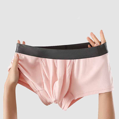 2025 Newest Bomboo Fabric Men's Breathable Sperate Pounch Trunk