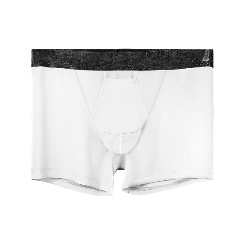 2025 Newest Ice Silk Breathable  Separated Men's Boxer Brief