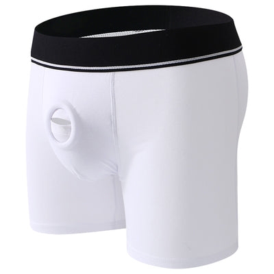 2025 Cotton Breathable Separate Silicone Ring Design Men's Underwear