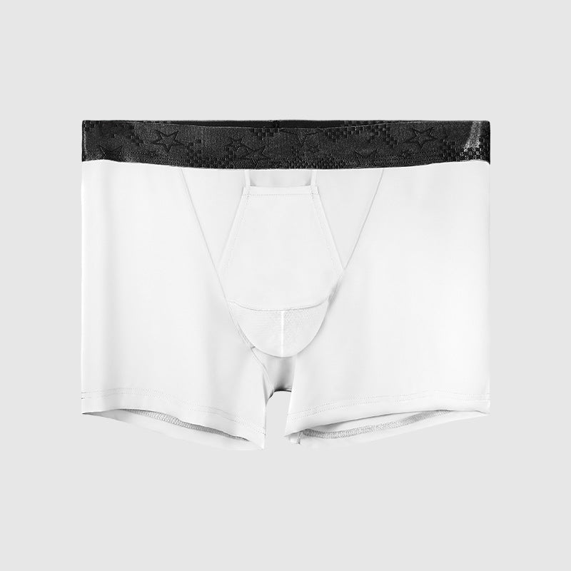 2025 Newest Ice Silk Breathable  Separated Men's Boxer Brief