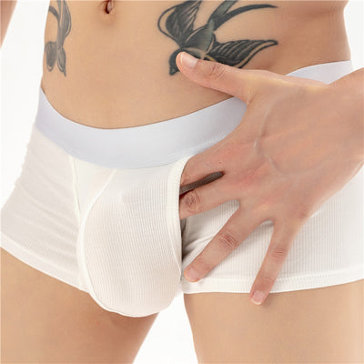 Bamboo Ribbing Fabric Space Capsule Separated Men's underwear