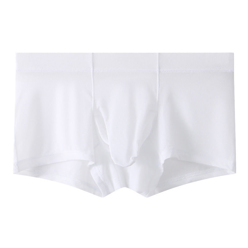 Ice Silk Sensual Separate Threaded Fabric Men’s Underwear