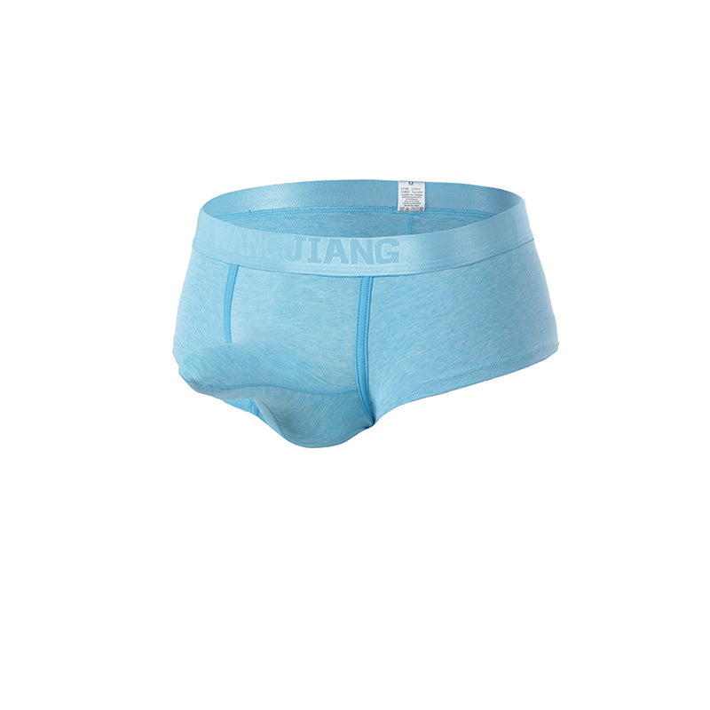 Sweat-absorbent Breathable Cotton Dual Pouch Men’s Brief