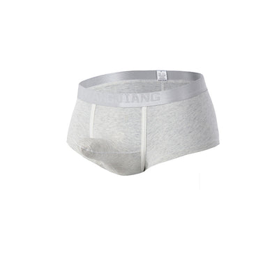 Sweat-absorbent Breathable Cotton Dual Pouch Men’s Brief