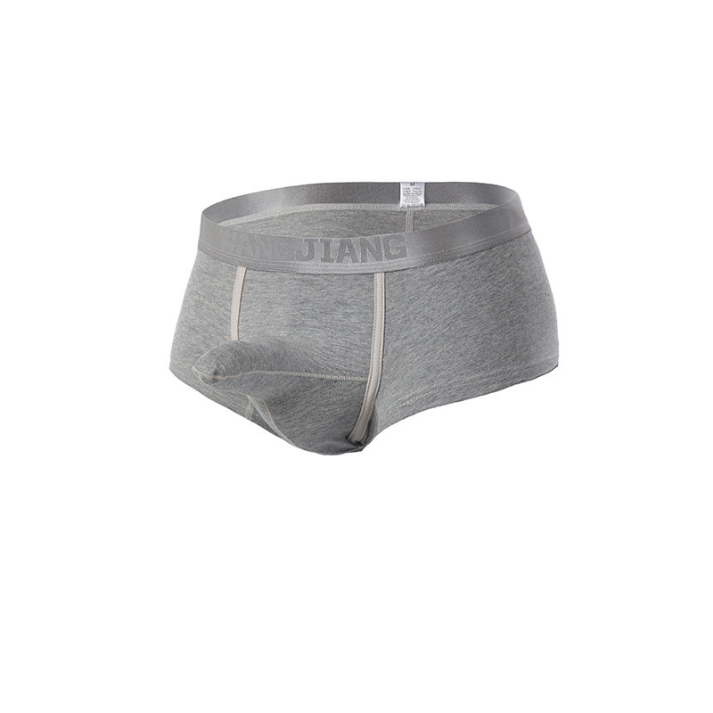 Sweat-absorbent Breathable Cotton Dual Pouch Men’s Brief