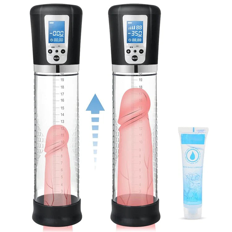 Male penis trainer negative pressure vacuum starter