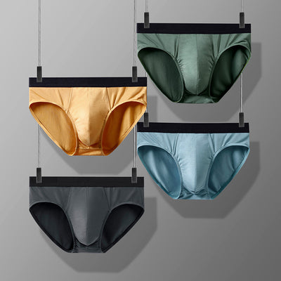 Fashion Simple Crotch Bacteriostatic Men's Briefs - versaley