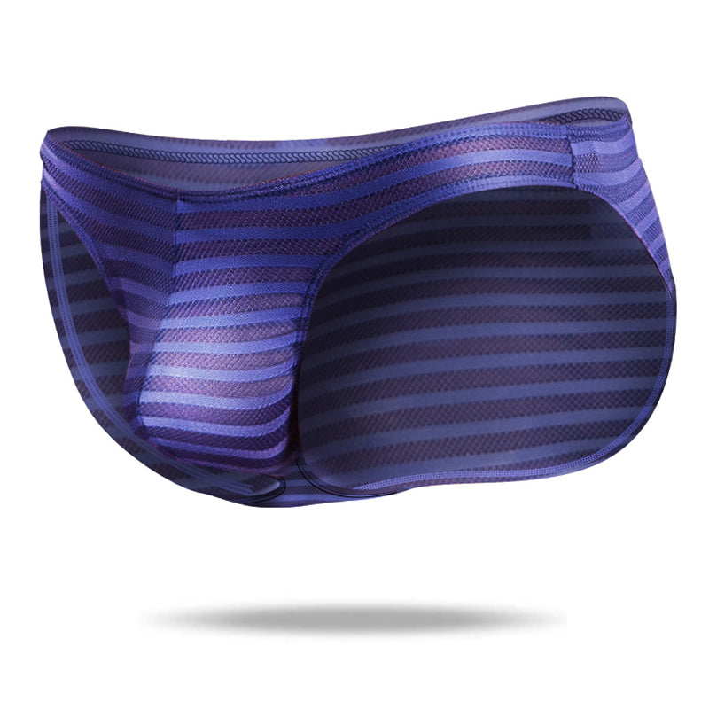 Newest Mesh Style Superior Ice Silk Cool Men's Briefs - versaley