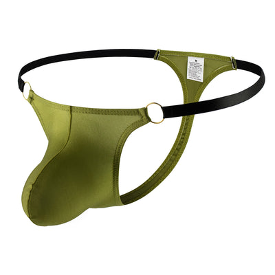 Fashion Sexy Lron Ring Men's Thong - versaley