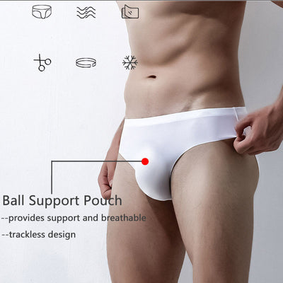 4 Pack Ball Support Seamless Men's Underwear - versaley