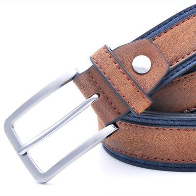 Splicing Casual Denim Belt - versaley