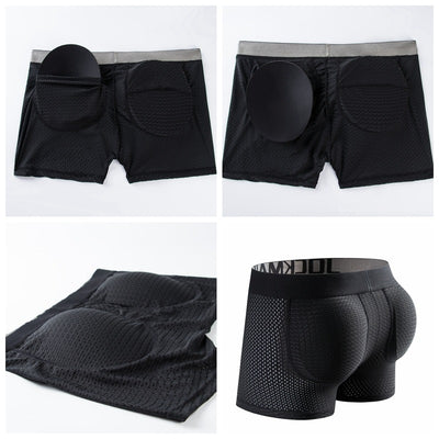 Breathable Ice Mesh Hip Lift Underwear - versaley