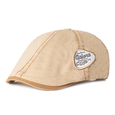 EMBROIDERED BRITISH STYLE FORWARD CAP - versaley