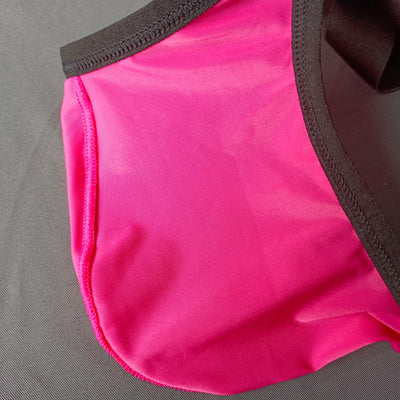 Sexy Hollow Ice Silk Men's Thong