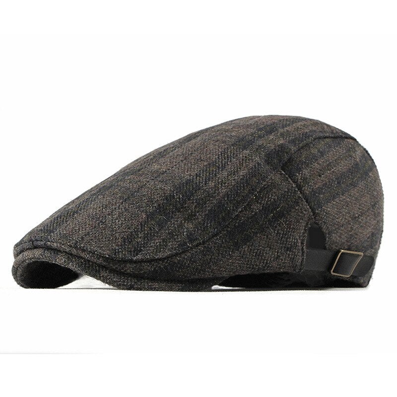 "Oczor" Wool Flat Cap - versaley