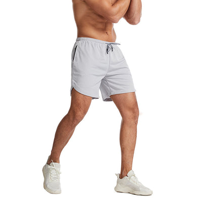 New Double Layer Men's Fitness Shorts - versaley
