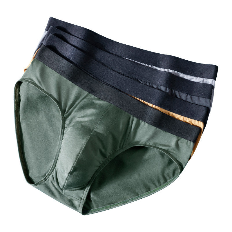 Fashion Simple Crotch Bacteriostatic Men's Briefs - versaley