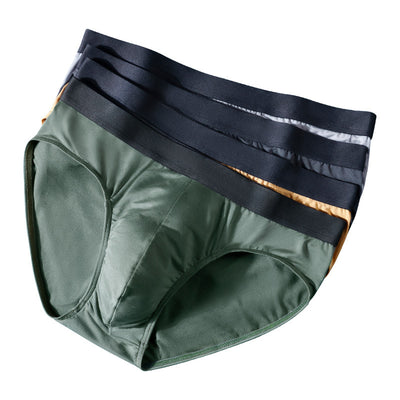 Fashion Simple Crotch Bacteriostatic Men's Briefs - versaley