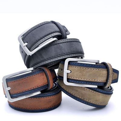 Splicing Casual Denim Belt - versaley
