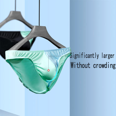 The 2nd Superior Color Matching Ice Silk Super Breathable Men's Briefs - versaley