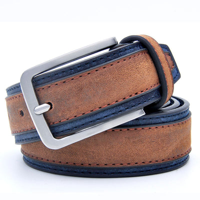 Splicing Casual Denim Belt - versaley