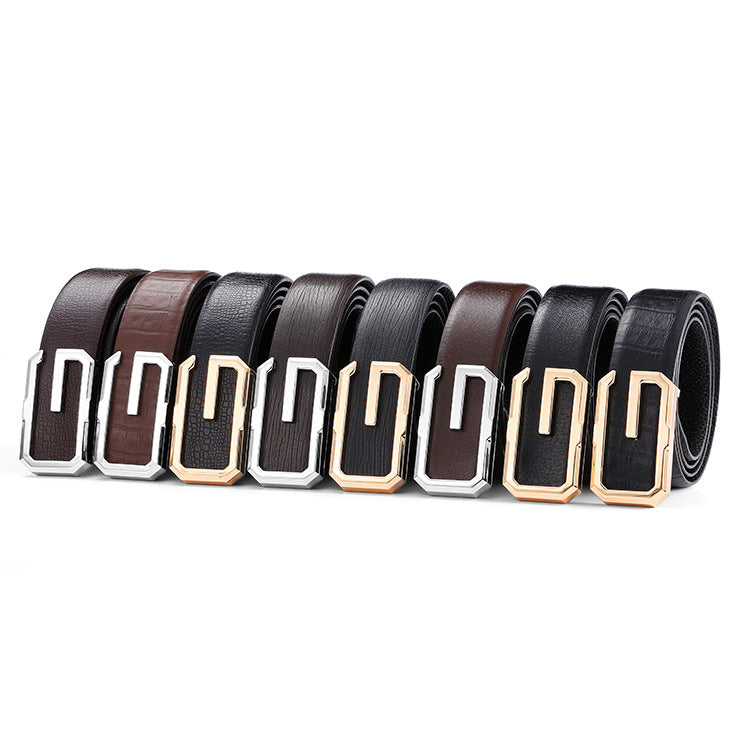 Big G Business Cowhide Belt - versaley