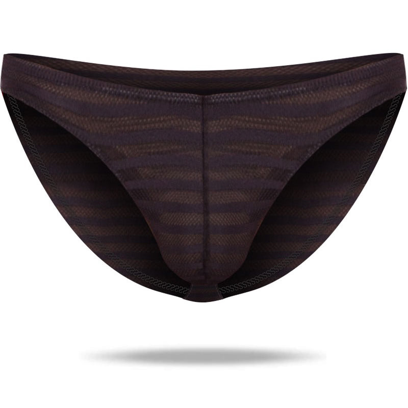 Newest Mesh Style Superior Ice Silk Cool Men's Briefs - versaley