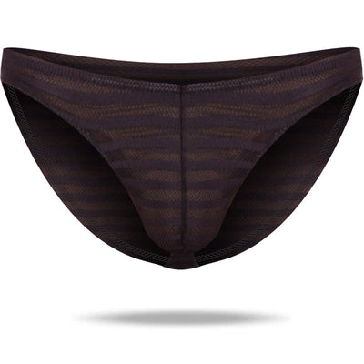 Newest Mesh Style Superior Ice Silk Cool Men's Briefs - versaley