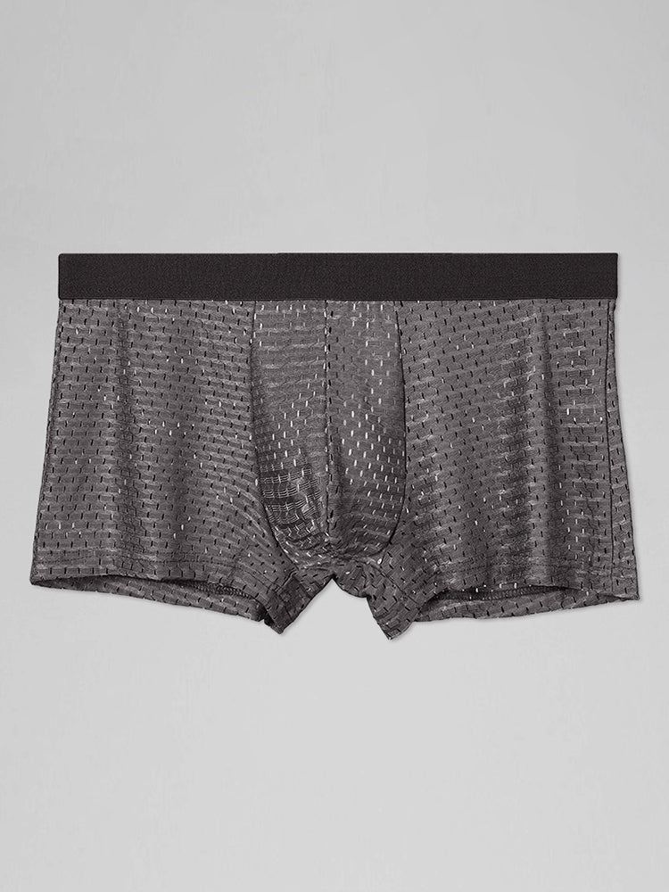 4 Pack Cool Mesh Ice Silk Men's Trunks - versaley