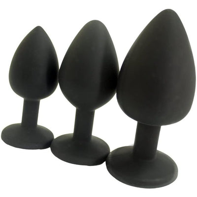 Silicone Anal Plugs Set