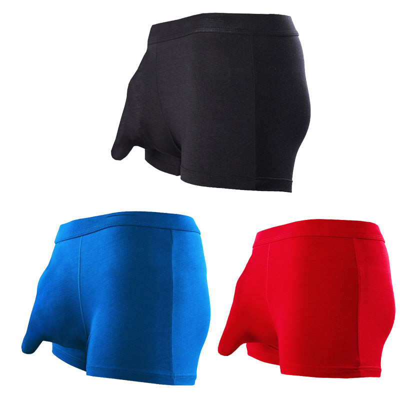 3* Pack Newest Elephant Style Micro Modal Low Rise Boxer Brief-2023 New Year Sale🔥‼ AMAZING 45% DISCOUNT 🔥‼ END SOON 😍 !