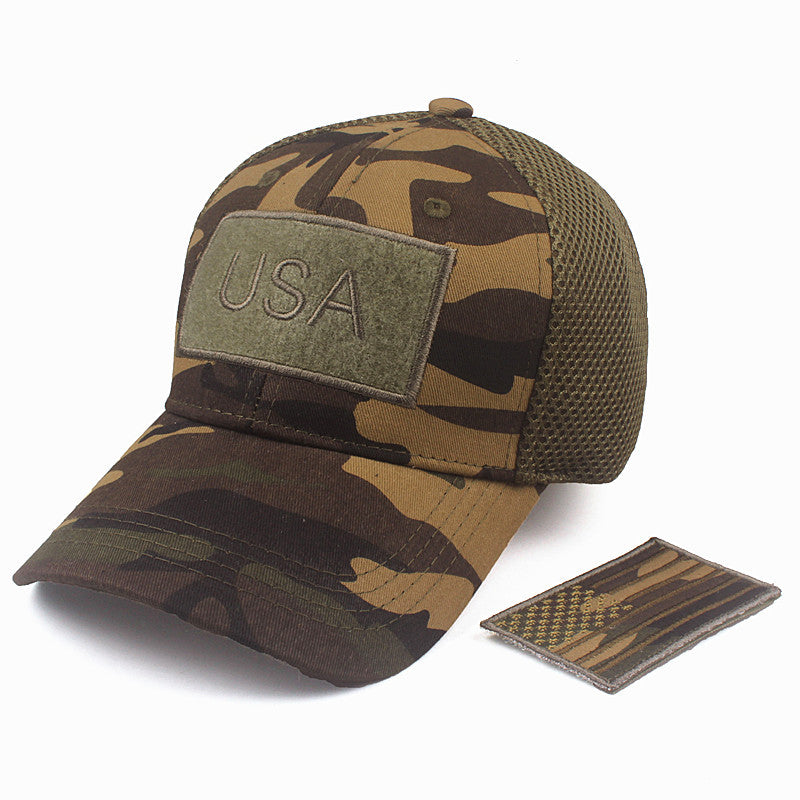 FLAG CAMOUFLAGE BASEBALL CAP - versaley