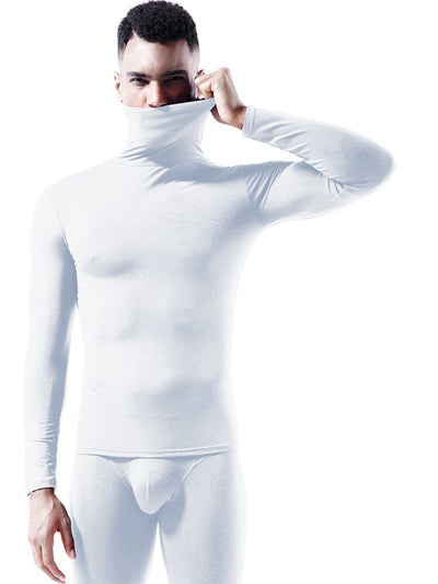 Men's Turtleneck Thermal Top Base Layer Shirts