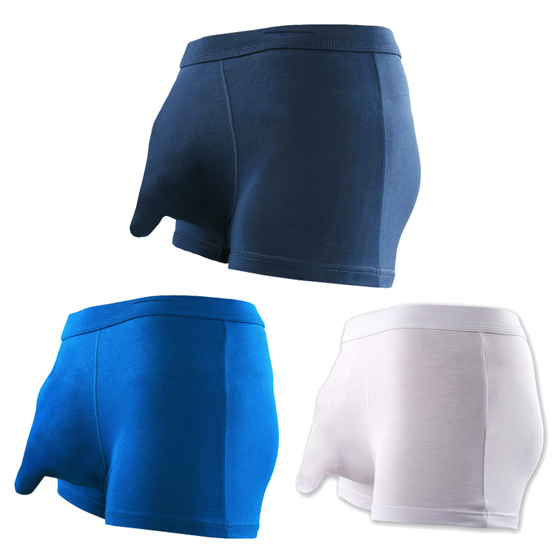 3* Pack Newest Elephant Style Micro Modal Low Rise Boxer Brief-2023 New Year Sale🔥‼ AMAZING 45% DISCOUNT 🔥‼ END SOON 😍 !