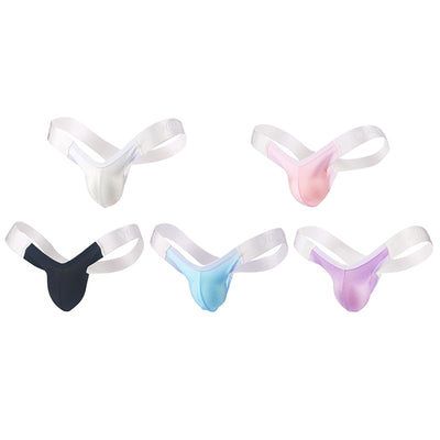 Newest Silky Light  Breathable Low Rise Men's Thong - versaley