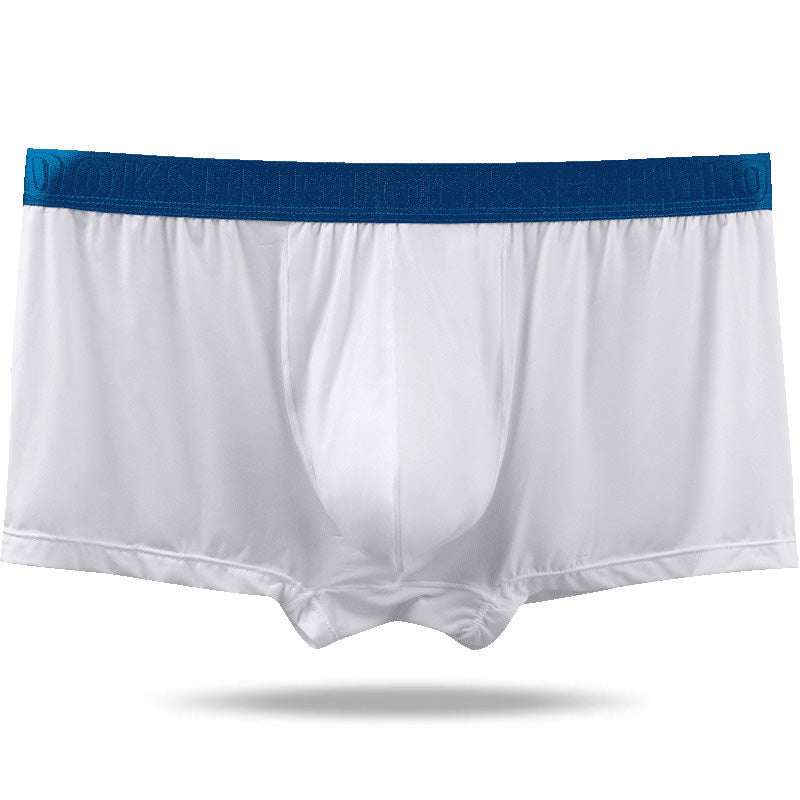 The 2nd Superior Ice Silk Dual Pouch Men's Trunk - Bird Nest Series - versaley