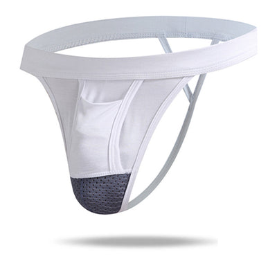 Micro Modal  Cool  Dual Pouch Men's Thong - versaley