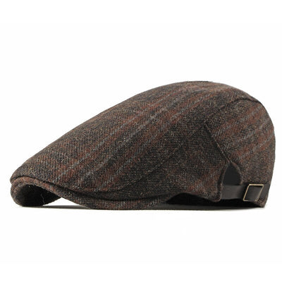 "Oczor" Wool Flat Cap - versaley