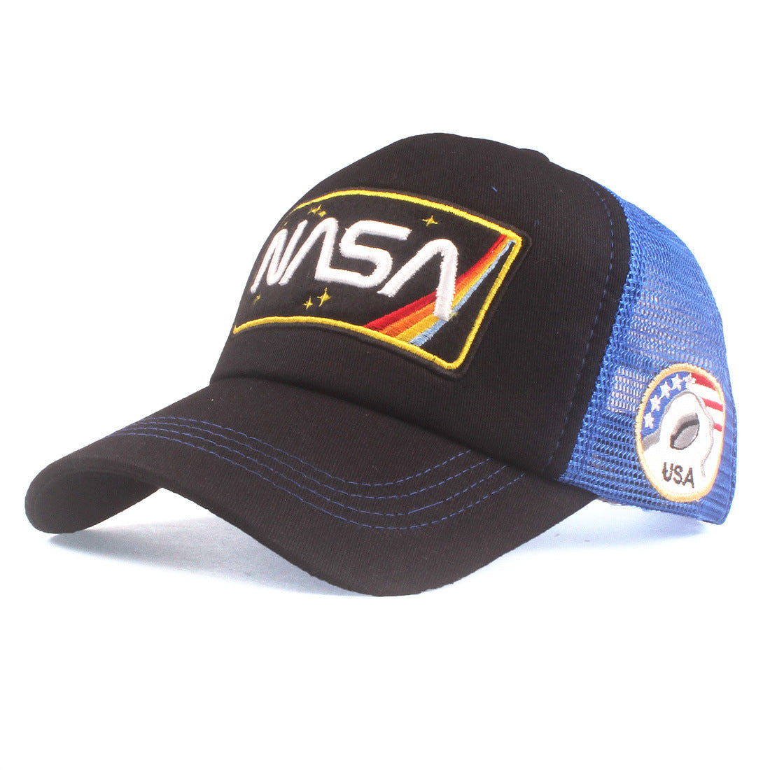 NEW NASA EMBROIDERED BASEBALL CAP - versaley