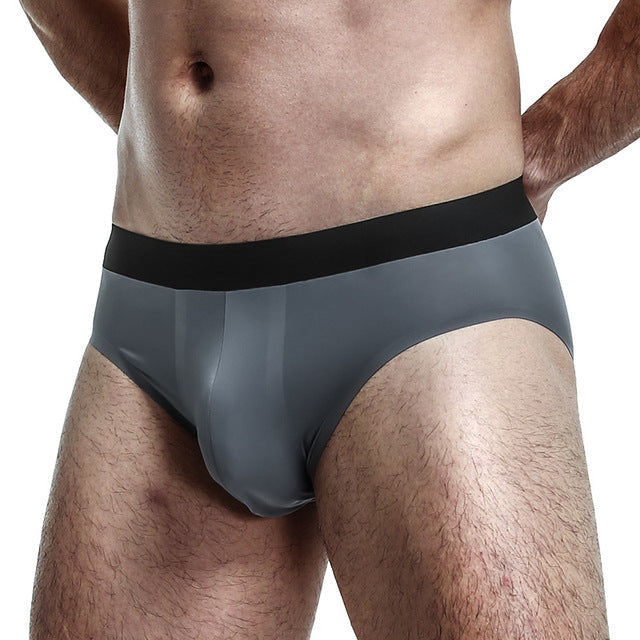3 Pack Double Layer Silk Snug-fit Men's Underwear - versaley