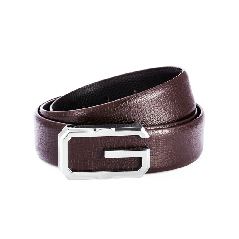 Big G Business Cowhide Belt - versaley