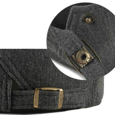 "Beynac" Wool Flat Cap - versaley