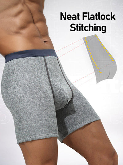 2 Pack Anti-chafing Thermal Mens Boxer Shorts