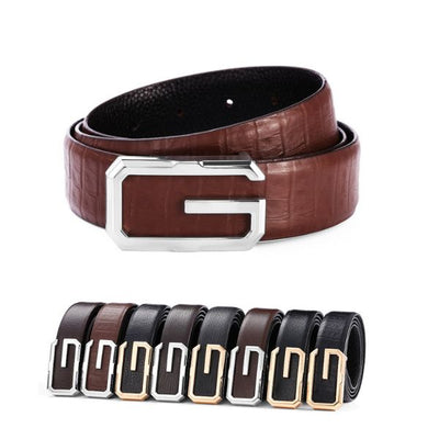 Big G Business Cowhide Belt - versaley