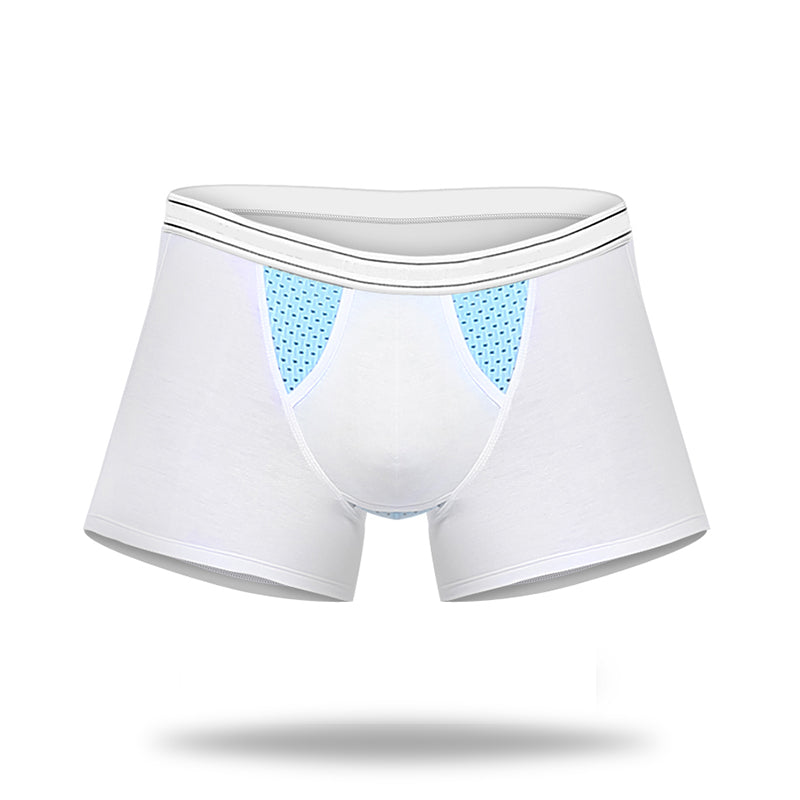 Bamboo Fabric Breathable Dual Pouch Men's Trunk - versaley